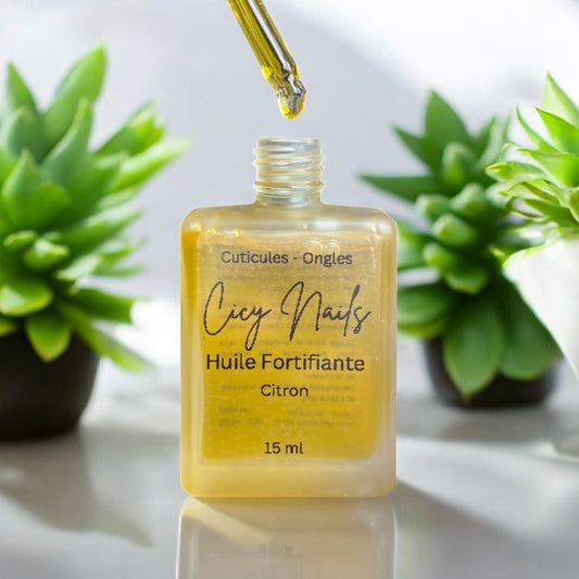 Huile Fortifiante à l'huile essentiel de Citron